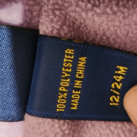 Oshkosh BGosh Purple Winter hat 12/24 Month - Picture 3 of 7